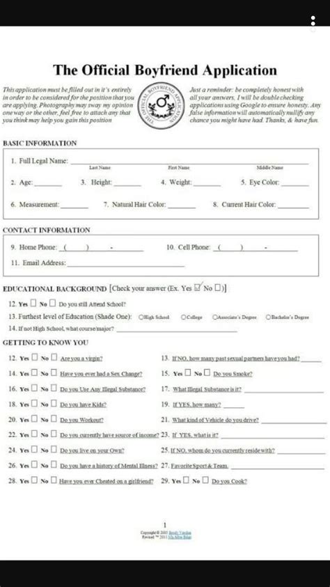 Putting yourself in your boyfriend's shoes (and life) is important when you're wondering what to do about his lack of effort. The boyfriend application : Nicegirls