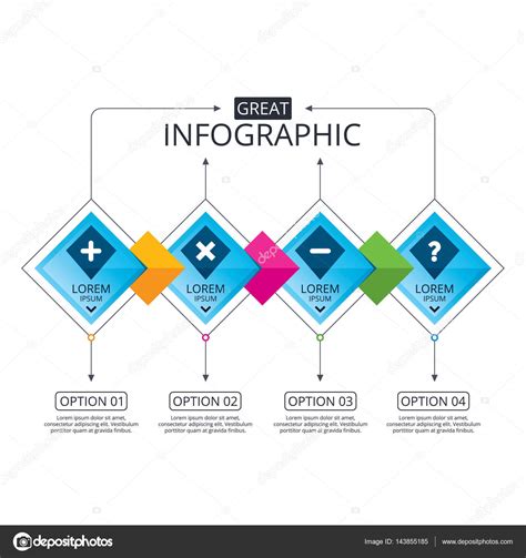 Plantilla Moderna De Infographics Del Vector Diagrama De Los C 237