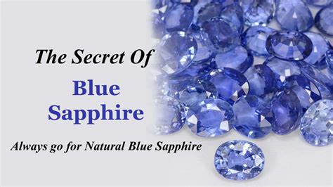 The Secret Of Blue Sapphire Pmkk Gems