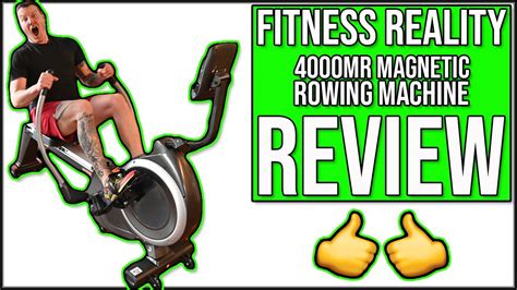 Fitness Reality Mr Magnetic Rowing Machine Review Youtube