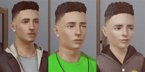 Newsea j198 black bullet am af hairstyle retextures by. Pin on Sims 3 CC Hairstyles