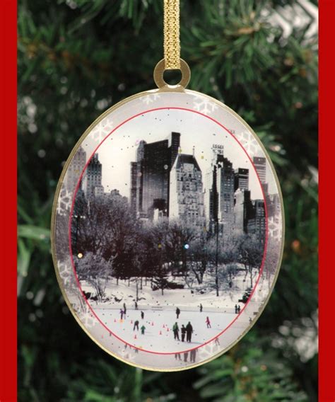 New York City Landmarks Christmas Ornaments T Set Ny Christmas Ts