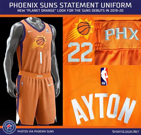 Phoenix Suns Go All In On Orange Unveil New Statement Uniform Sportslogosnet News