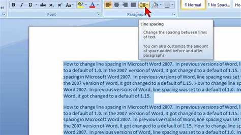 How To Change Line Spacing In Microsoft Word YouTube
