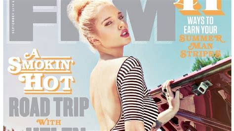 sexy helen flanagan shoots fhm september issue in ford mustang road trip autoevolution