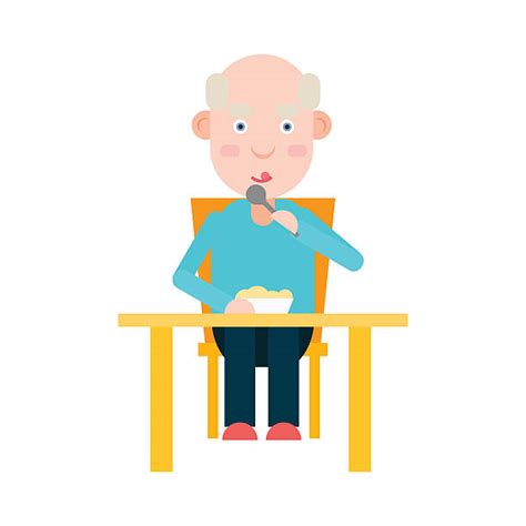 Old Man Sitting Pictures Illustrations Royalty Free Vector Graphics