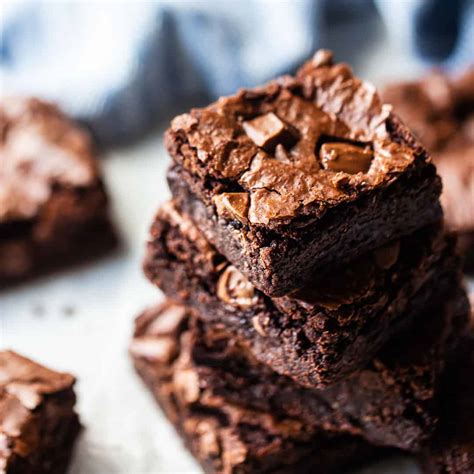 Brownies from Scratch: Easy recipe, so fudgy & rich! -Baking a Moment