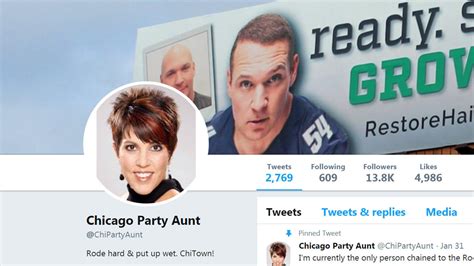 We Ve Tracked Down Twitter S Mysterious Chicago Party Aunt Chicago Tribune