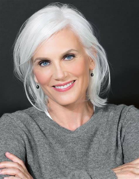 Makeup For Women With Gray Hair