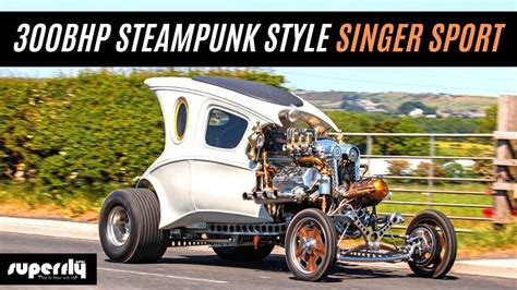 Hot Rod Build Steampunk Style 1924 Singer Sport Called Automatron