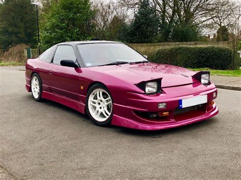 Nissan 200sx S13 Drift Track Spec Road Legal Pink W Cage Body Kit
