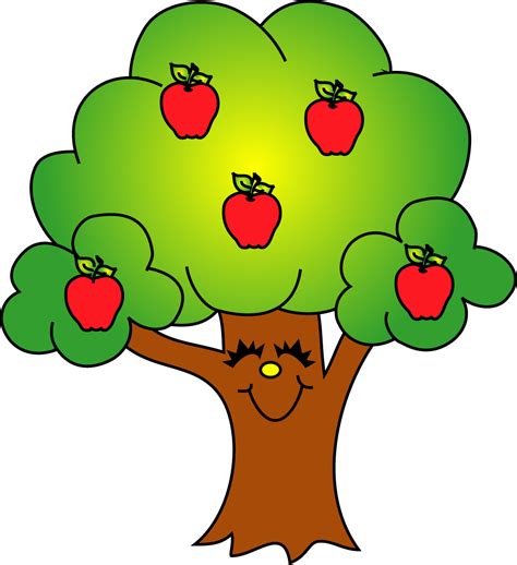 Cute Apple Tree Clipart Clip Art Library