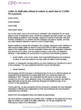 Letter template maternity leave fresh leave letter format employer. Managing coronavirus issues in the workplace | CIPD HR-inform