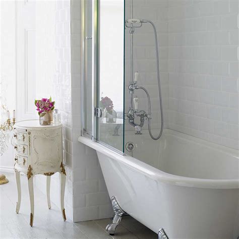 Short projection close coupled toilets. Freestanding Baths For Small Bathrooms | Soakology Guides