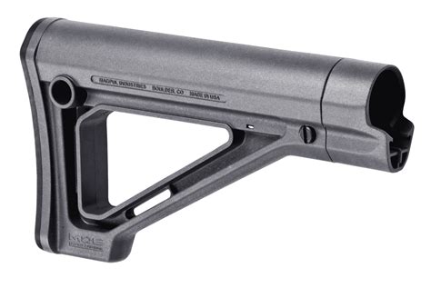Magpul Mag480 Gry Moe Mil Spec Ar 15 Carbine Stock Reinforced Polymer