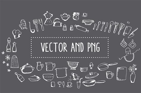 Customize a logo for your company easily with our free online logo maker. Kitchen Tools Clipart By Patchpo Graphics | TheHungryJPEG.com