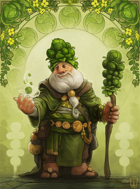 Dwarven Sprout Master By Frankie Siegel Imaginarydwarves