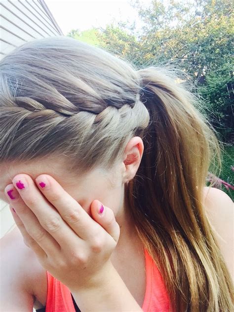 Braids are in and we've studied style trends to find the most perfect plaits! Great braid for volleyball or any sport and is also great ...