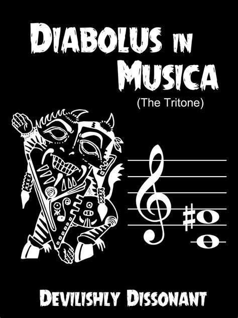 Diabolus In Musica The Devil In Music The Tritone Canvas Print