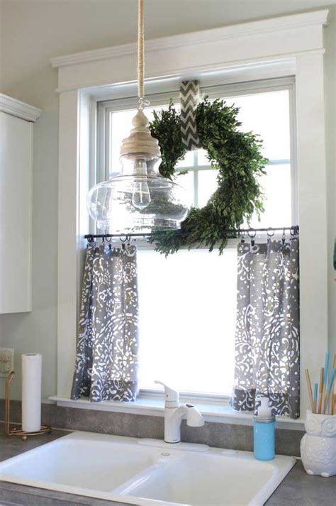 To create contrasting rustic window treatments in a room with a single window, try out this idea. DIY Window Treatments That Are Not Fabric - Rustic Crafts ...
