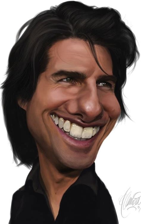 ~ Tom Cruise Caricature Artist Celebrity Caricatures Funny Caricatures