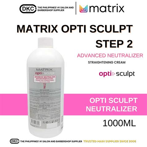 Matrix Opti Sculpt Advanced Neutralizer Straightening Cream 1000ml