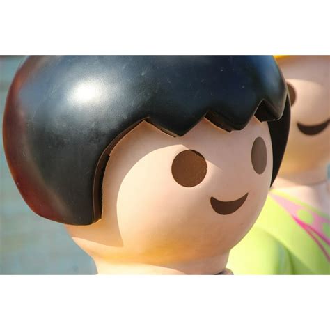 Playmobil Black Hair Face Child 20 Inch By 30 Inch Laminated Poster