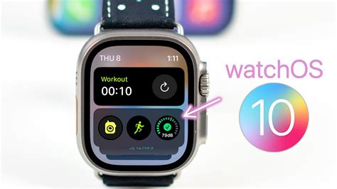 Watchos 10 60 Best New Features And Changes Youtube