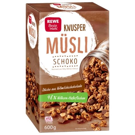 Rewe Beste Wahl Knusper Müsli Schoko Von Rewe