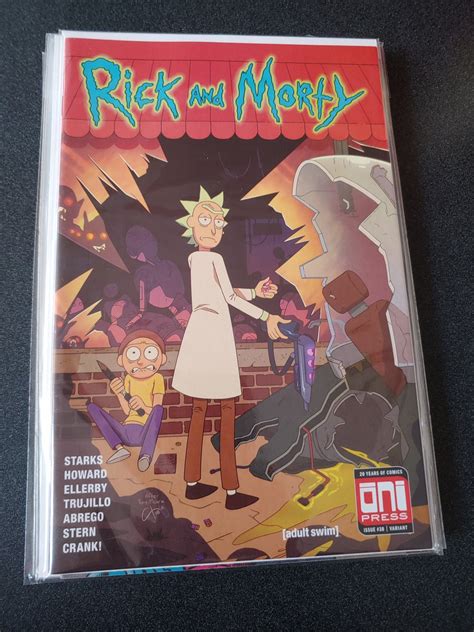 Rick And Morty 38 Walking Dead 1 Homage Variant Oni Press Adult Swim