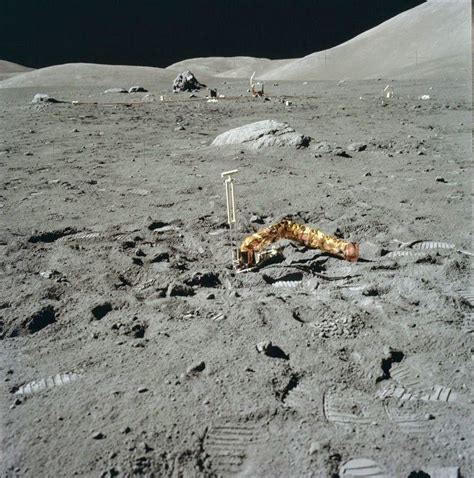 Apollo 17 Hasselblad Image From Film Magazine 134b Eva 1 And 3