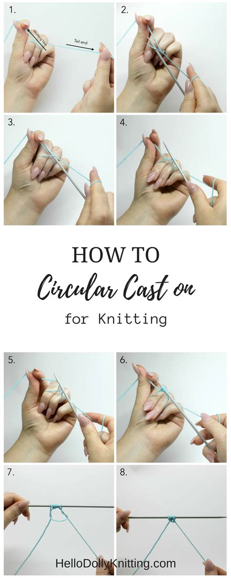 The Circular Cast On Method Is A Way To Start A Piece Of Knitting From