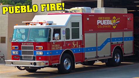 Pueblo Fire Department Engine 1 Rescue Squad 1 And Rapid Response 1