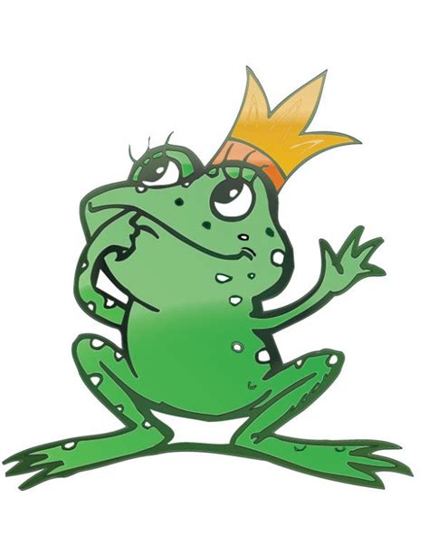 Cartoon Frog Prince Vector For Free Download Freeimages