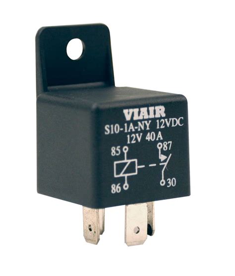 40 Amp Relay 12v With Molded Mounting Tab 40a 12v Warthog Air