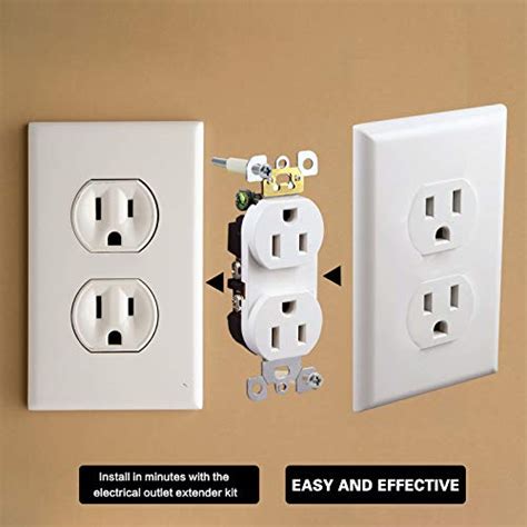 64 Pcs Electrical Outlet Extender Kit Electrical Outlet Box Extender