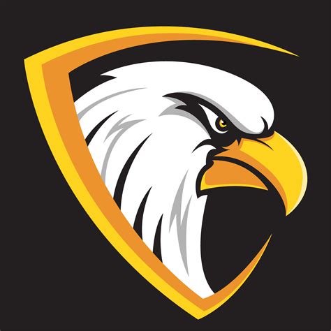 Eagle Shield Logos Eagle And Shield Logo Emblem Template Vector This