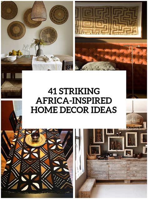 Our homes are like a piece of heaven on earth. 41 Striking Africa-Inspired Home Decor Ideas - DigsDigs