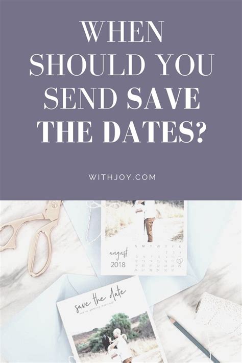 When To Send Save The Dates Everything You Need To Know Joy Save