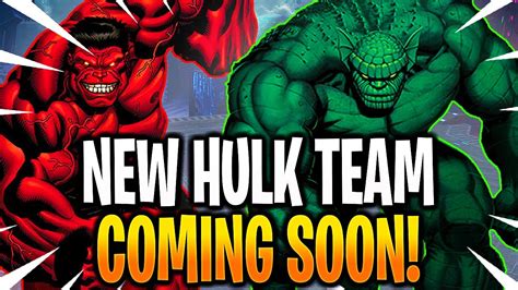 New Hulkling Red Hulk And Abomination New Hulk Team Coming Soon