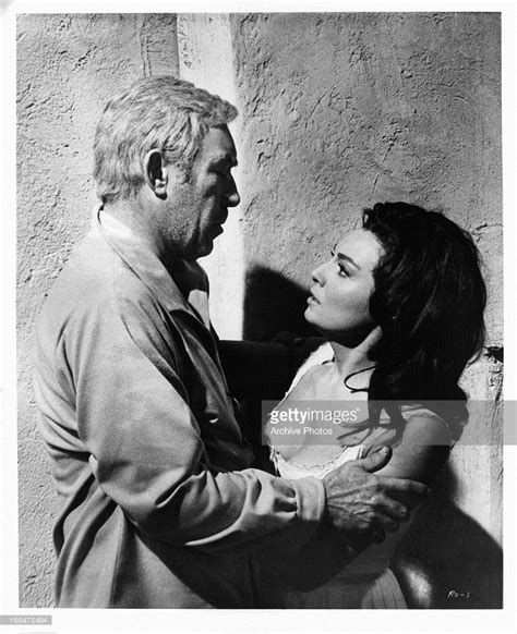 Anthony Quinn Grabs Rosanna Schiaffino In A Scene From The Film The Rover 1967 Hollywood