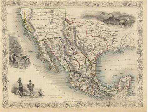 Mapa Antiguo Mexico Reproducciones Buena Calidad 60x40 500 00 En
