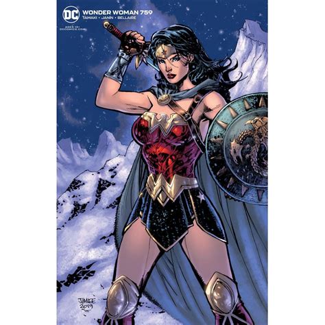 Wonder Woman 759 Card Stock Jim Lee Var Ed Lc Smallville Comics