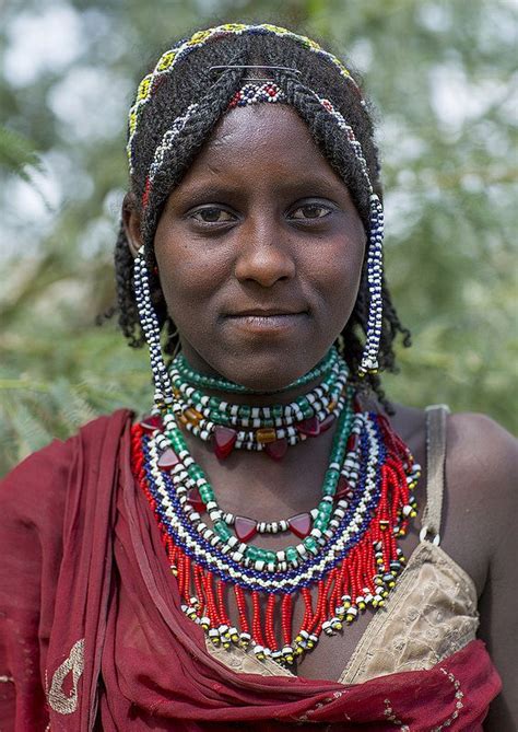 Afar Tribe Woman Assaita Afar Regional State Ethiopia Tribes Women