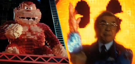 Classic Video Games Attack In First Trailer For Adam Sandlers Pixels