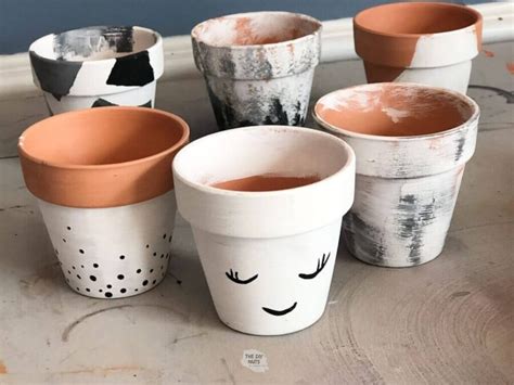 Easy Painted Flower Pot Ideas You Can Do Right Now The Diy Nuts
