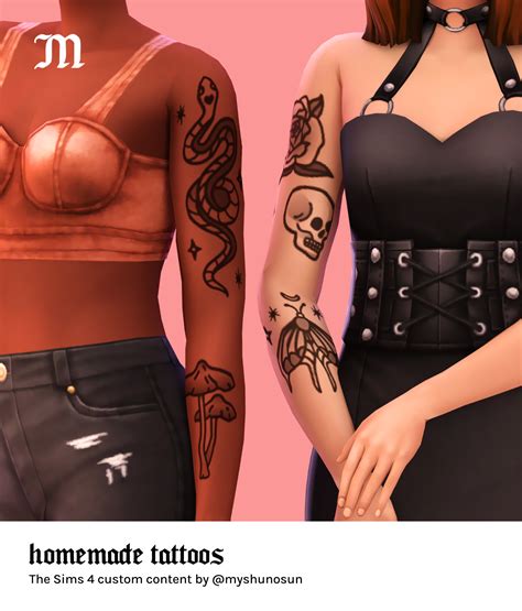 Sims 4 Maxis Match Tattoos My Xxx Hot Girl