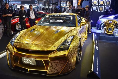 1 Million Gold Plated Car Unveiled In Dubai Arabianbusiness