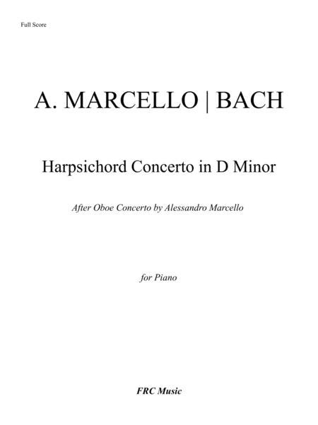 J Bach Concerto In D Minor Bwv 974 Complete Free Music Sheet