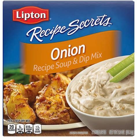Store in an airtight container. Lipton Recipe Secrets Onion Recipe Soup & Dip Mix 2Ct | Hy ...